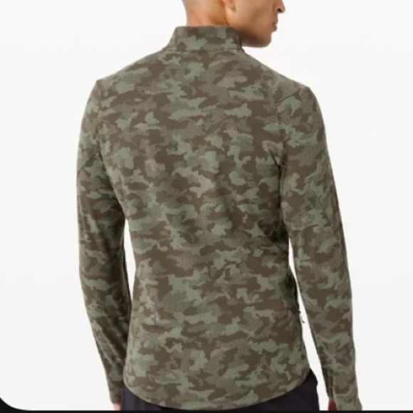 Lululemon Surge Warm 1/2 Zip Jacquard pullover - Picture 2 of 7